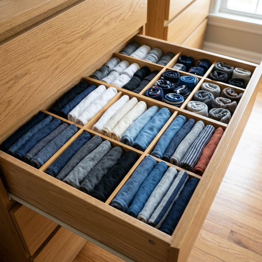 Organizing with Drawer Dividers: The Ultimate Guide to KonMari-Style Folding