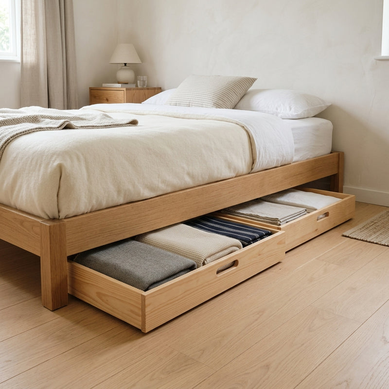 Under-Bed Trays: Hidden Storage Ideas for Blankets and Sheets