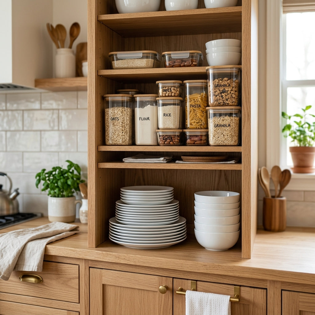 Aesthetic Cabinet Storage: How to Maximize Kitchen Cupboards