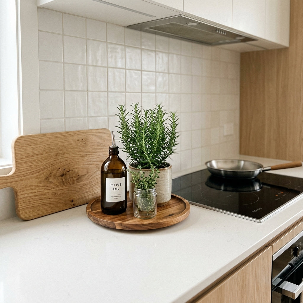 7 Clever Ways to Style Kitchen Countertops Without Clutter