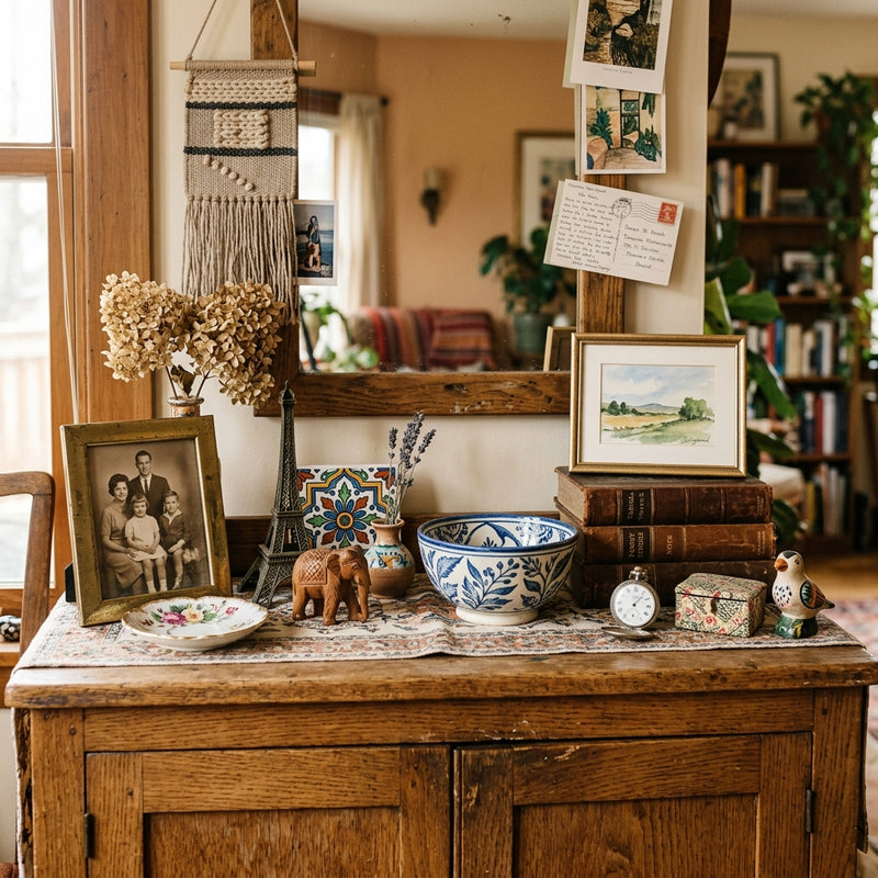 Curated Storytelling: How to Mix Nostalgic and Global Decor