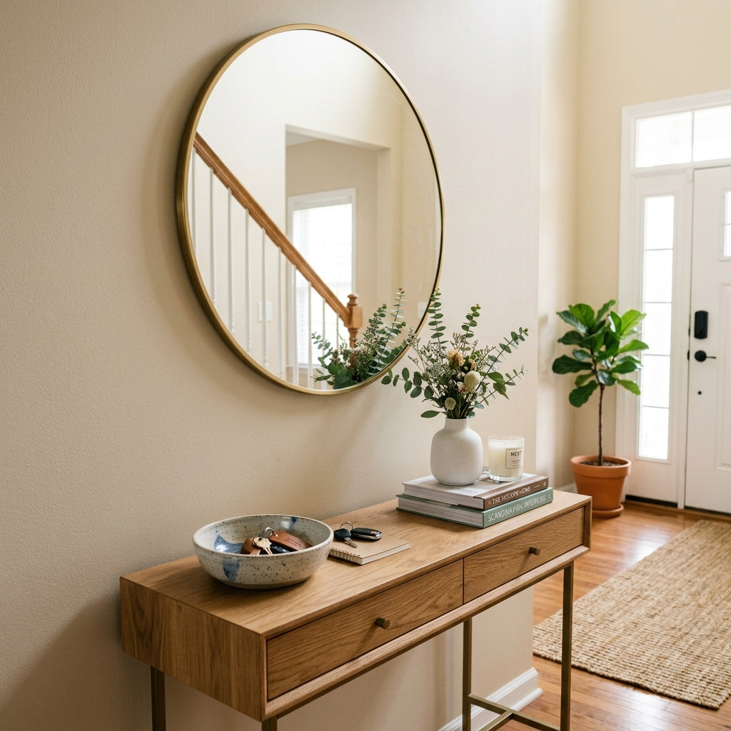 How to Design a Functional Entryway: Console Tables and Key Bowls