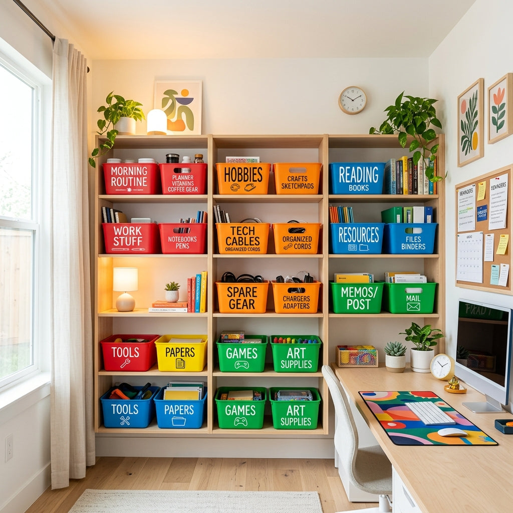 Neurodivergent-Friendly Organization: ADHD Organization Tips That Actually Work