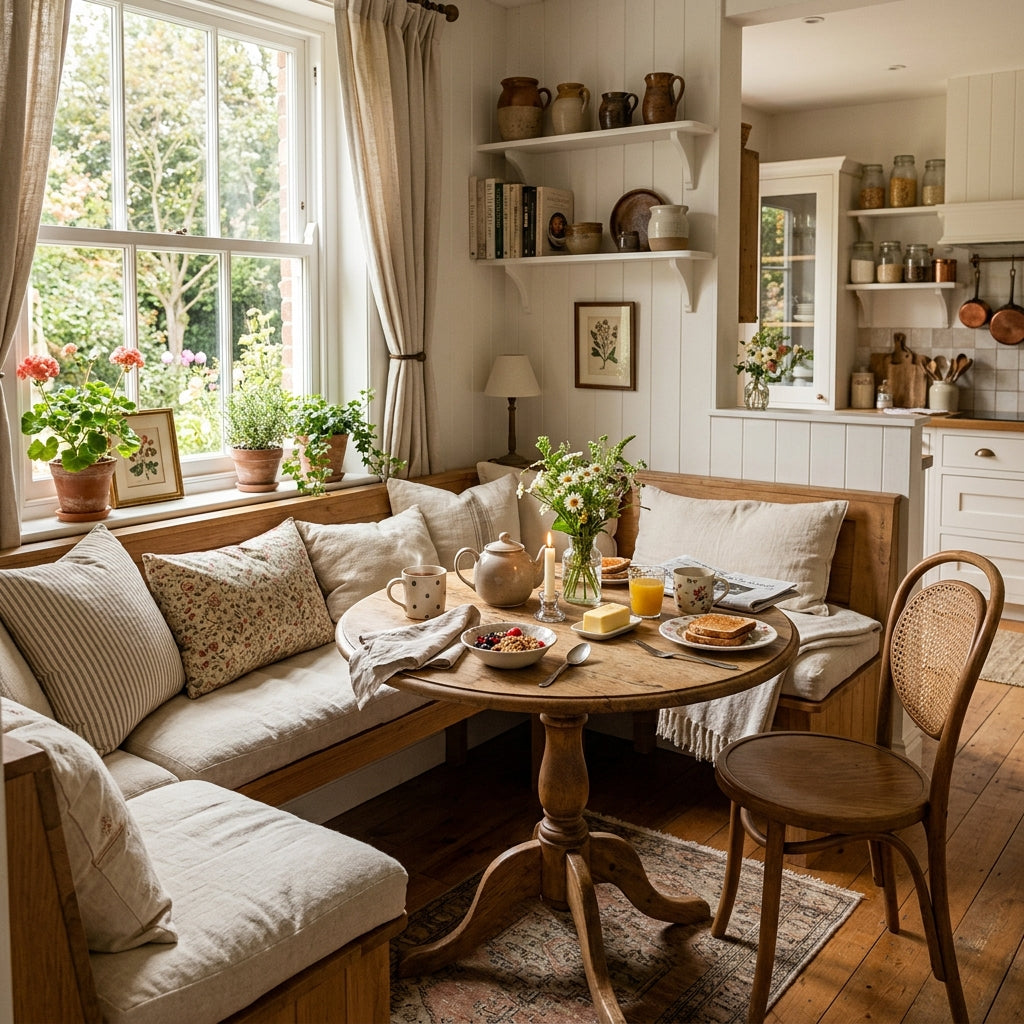 Cozy Small Kitchen Dining: How to Style a Breakfast Nook