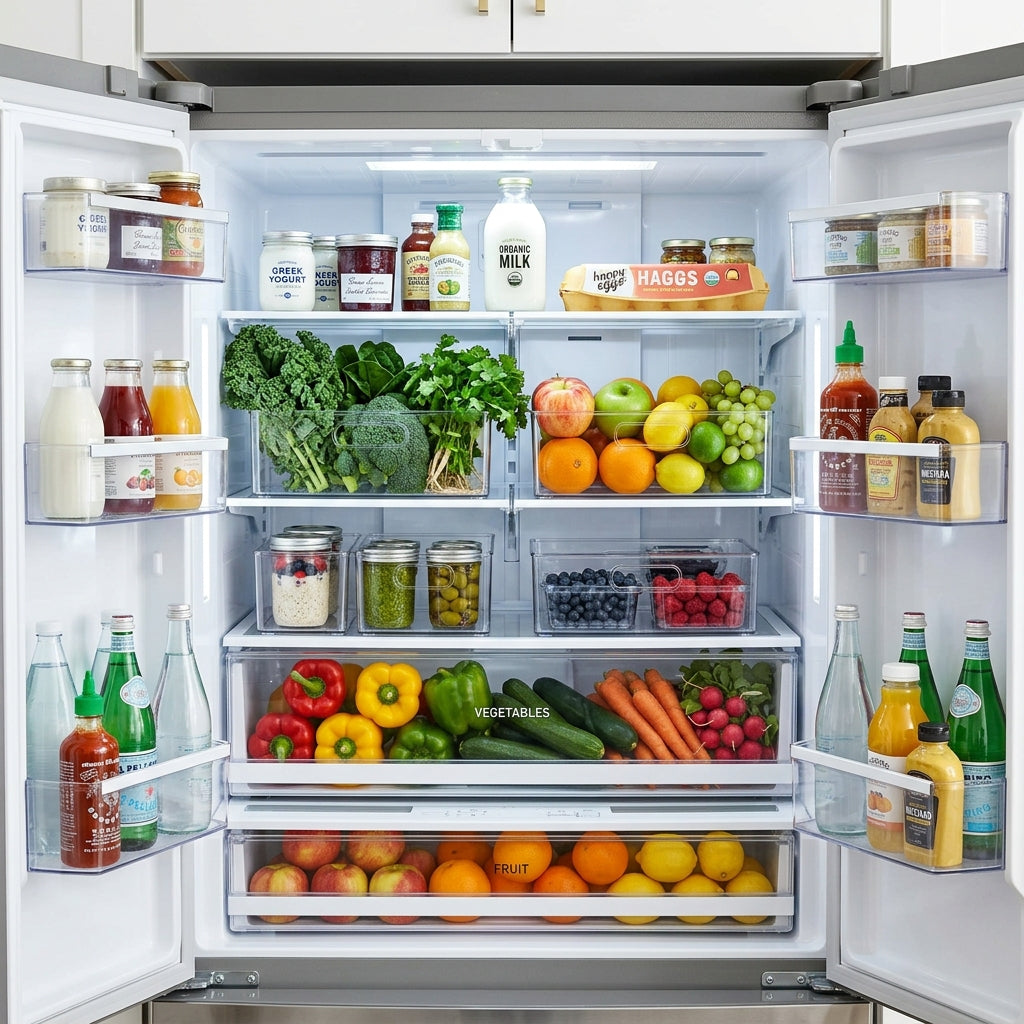5 Simple Rules for Organizing Your Fridge (That Keep Produce Fresh Longer)