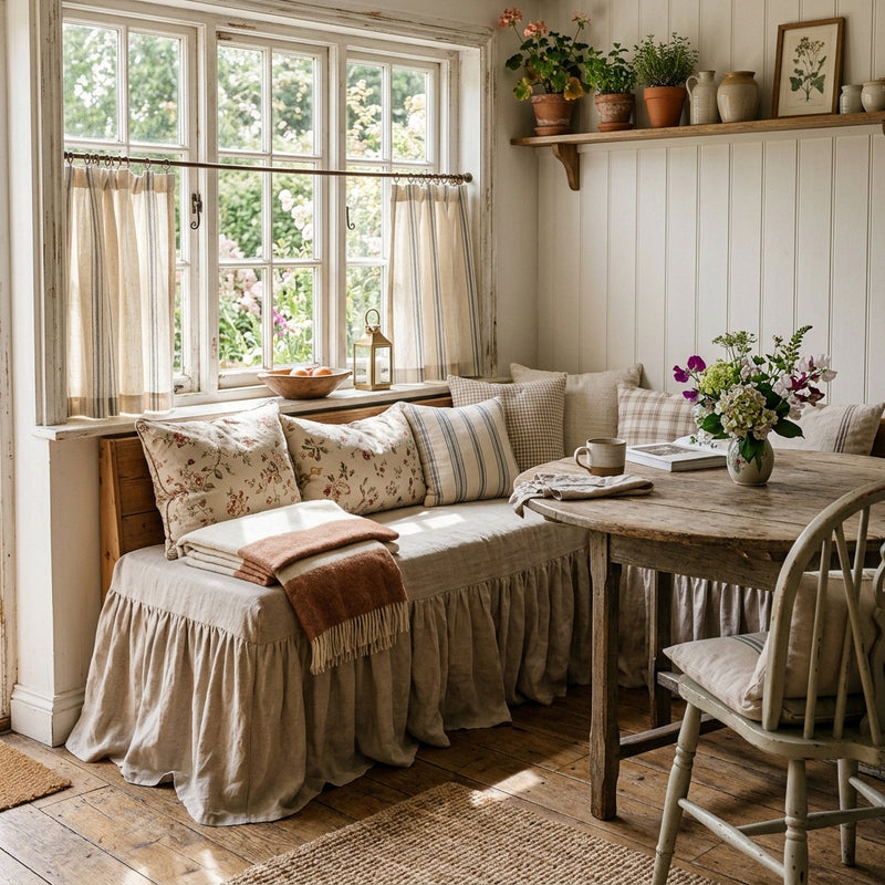 The Return of Skirted Furniture: Grandma Decor Details We Love