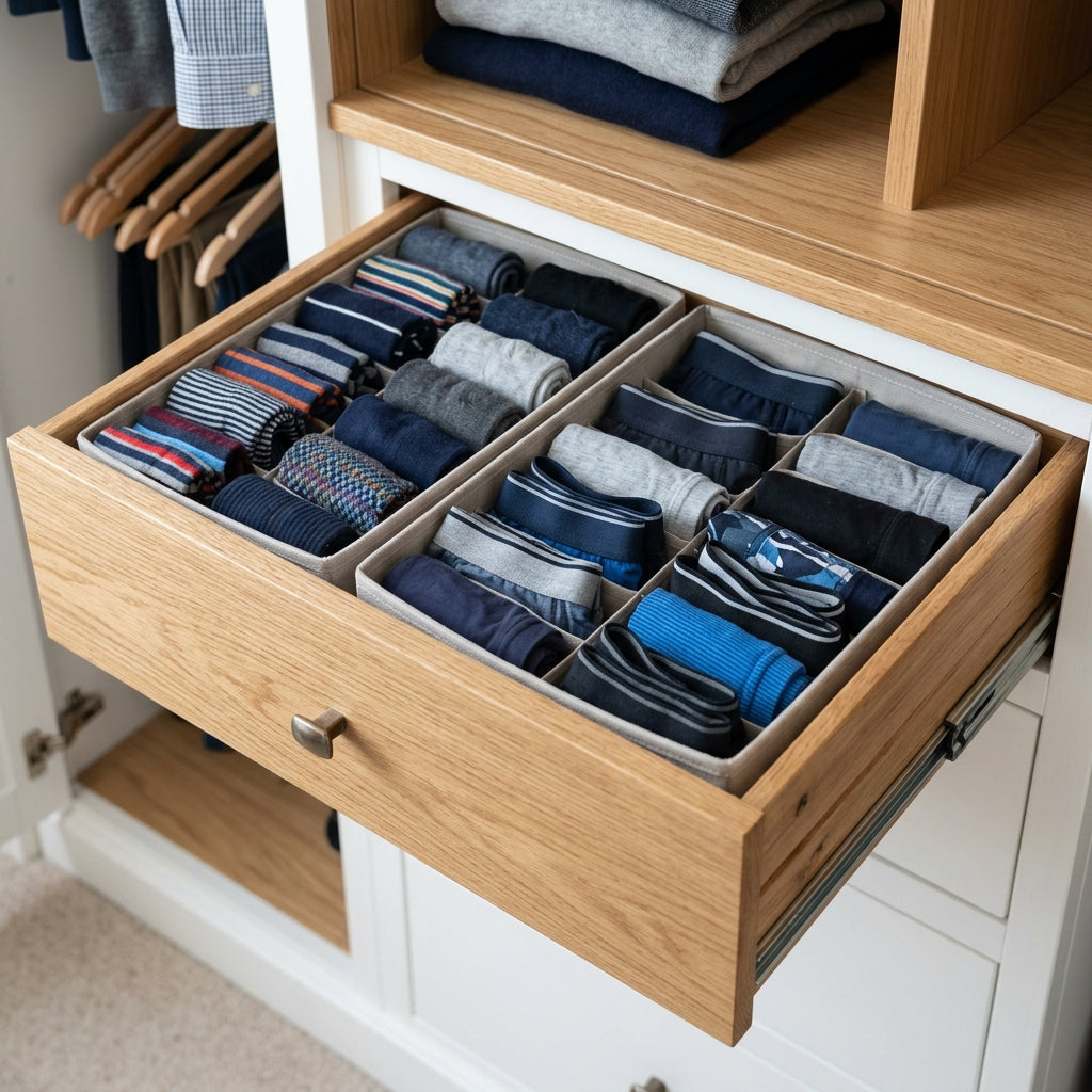 Drawer Dividers 101: How to Organize Your Sock and Underwear Drawer