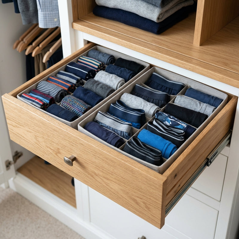 Drawer Dividers 101: How to Organize Your Sock and Underwear Drawer