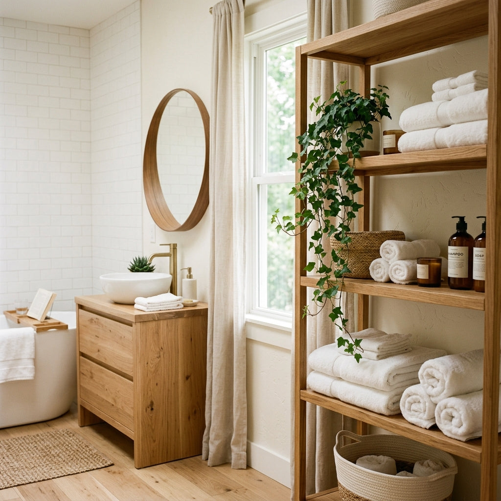 Spa Bathroom Makeover: 5 Budget-Friendly Organization Ideas