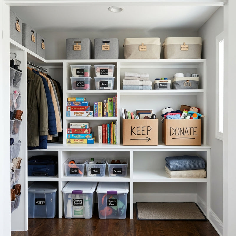 The 5-Day Clutter Shakedown: Taming Catch-All Zones Without Burnout