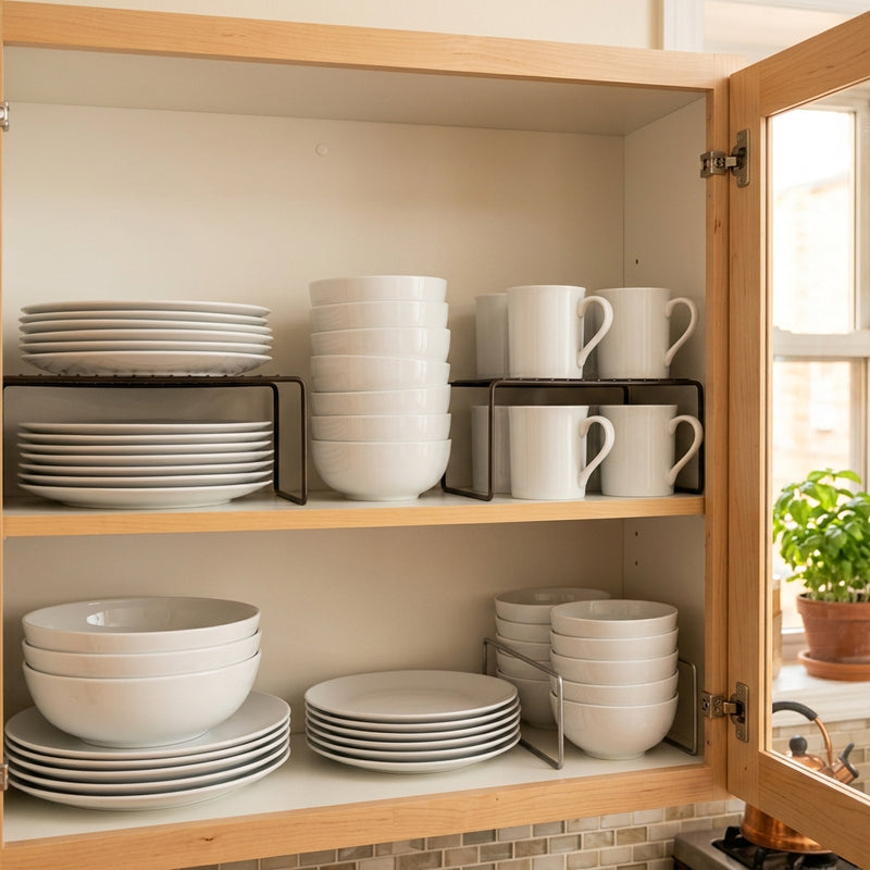 7 Space-Saving Kitchen Cabinet Hacks for Small Spaces