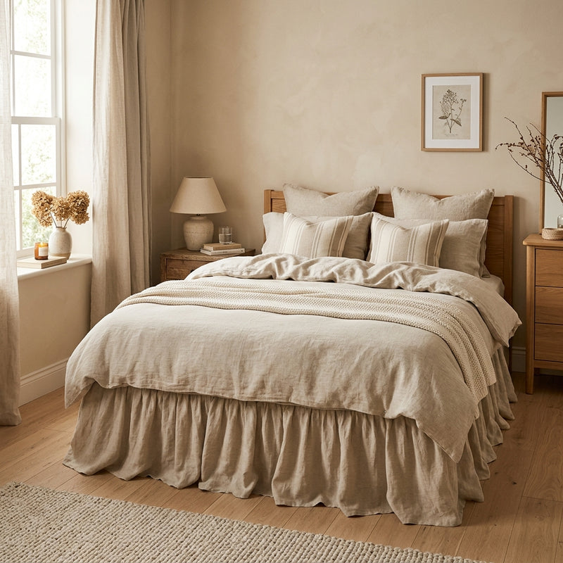 The 'Bed Skirt' Revival: Styling Ruffled Dressmaker Detailing