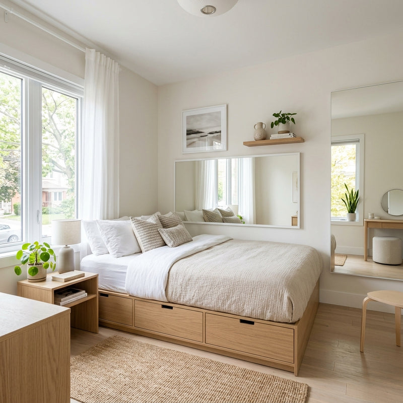 Small Bedroom Decor Hacks to Make Your Space Feel Twice as Large