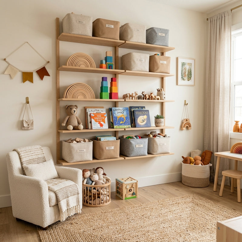 Kid-Friendly Toy Storage Solutions That Actually Match Your Home Decor