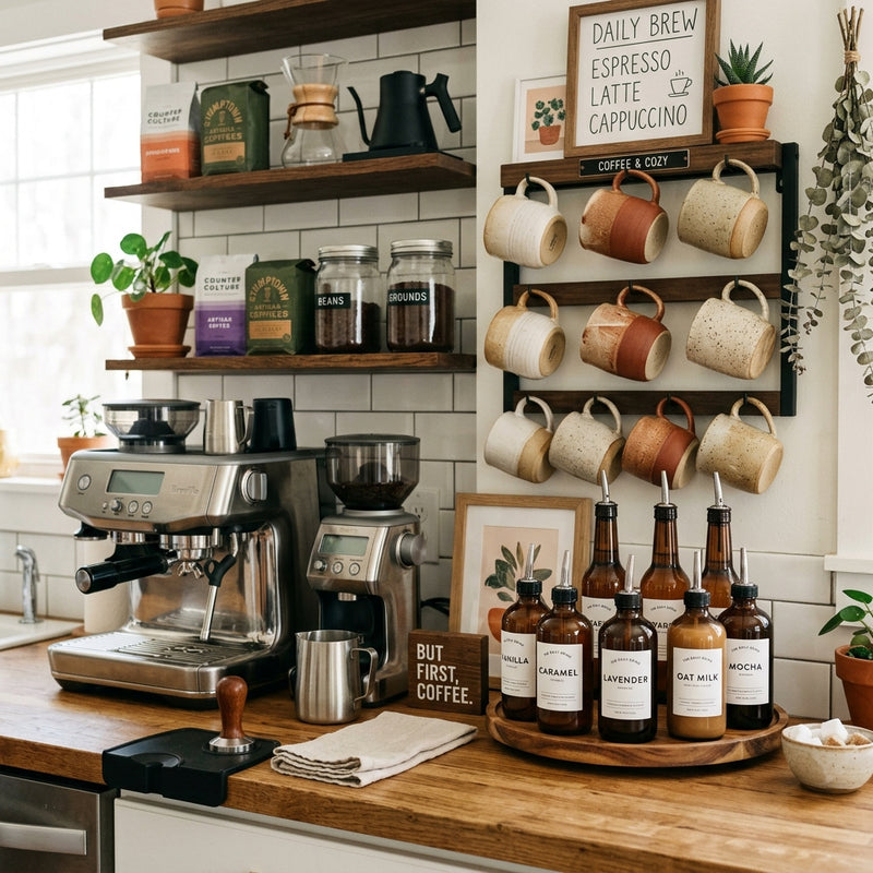 10 Easy Steps to a Pinterest-Worthy Coffee Bar at Home