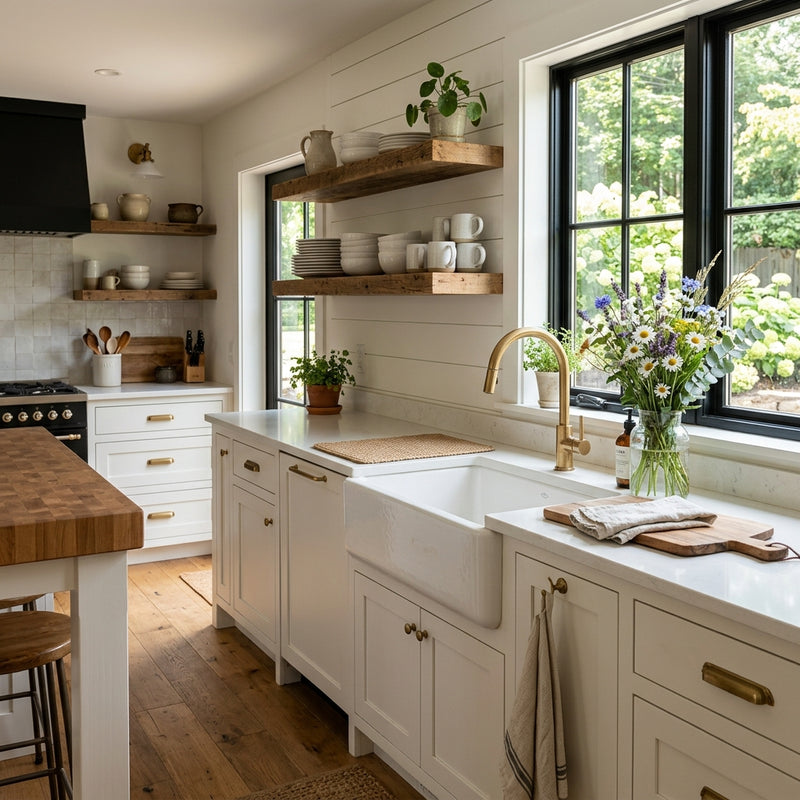 Modern Farmhouse Kitchen Decor Ideas to Warm Up Your Home