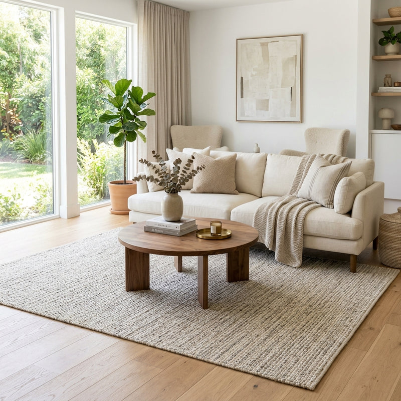 How to Choose and Style the Perfect Area Rug for Your Living Room