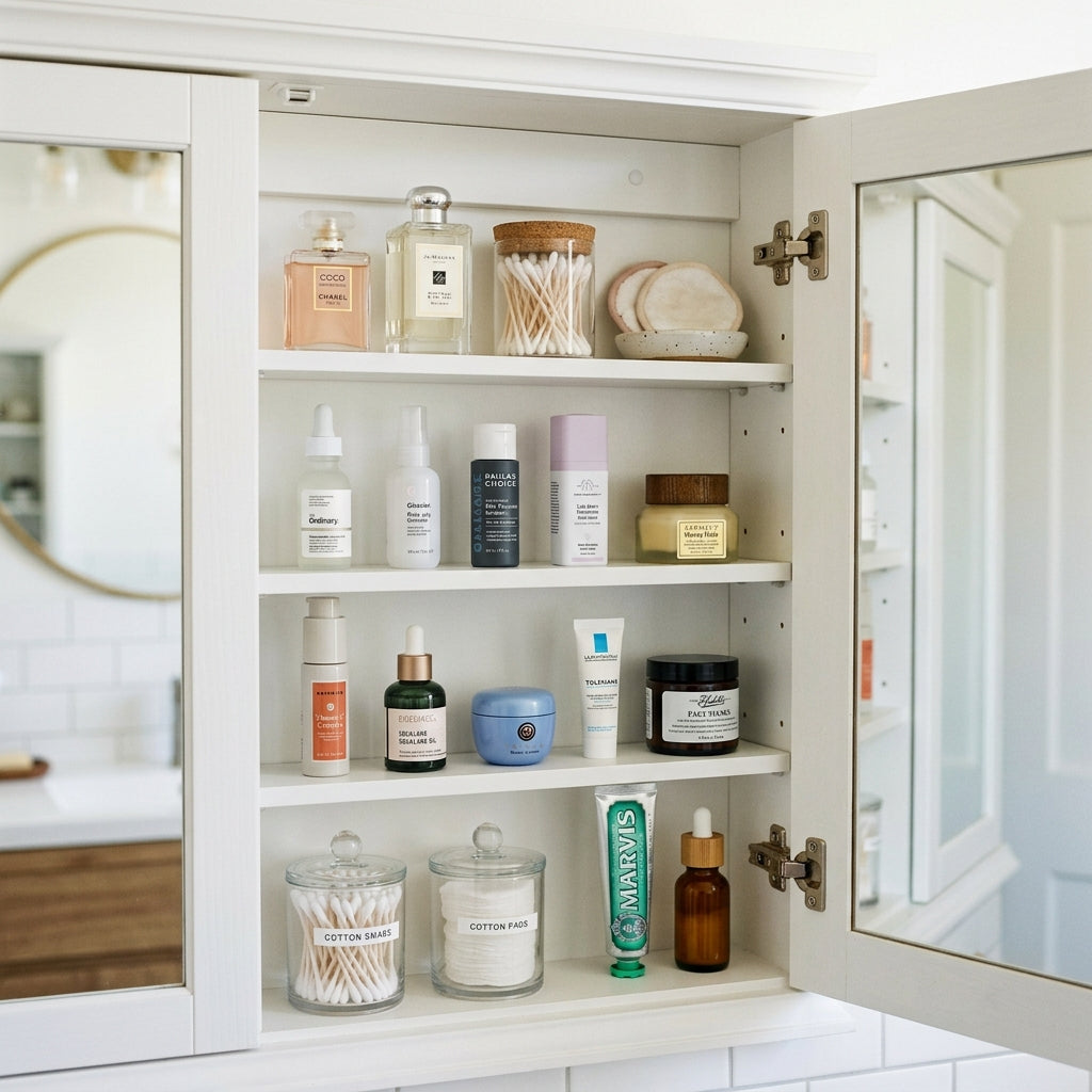 The Aesthetic Medicine Cabinet: Organizing Small Daily Luxuries