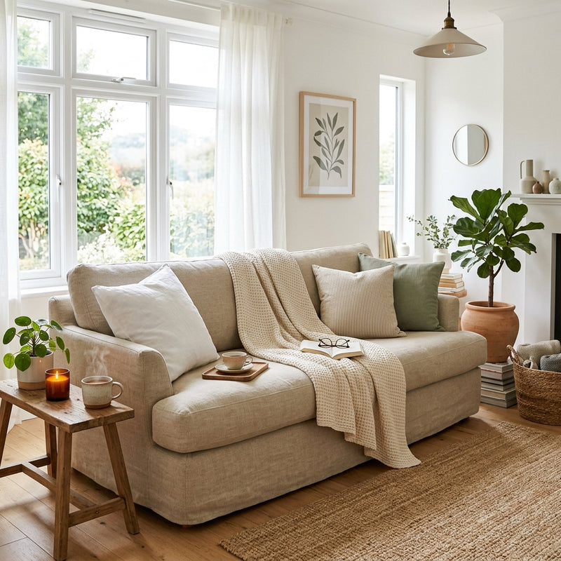 TikTok's 'Duster Jacket' for Sofas: The Fabric Draping Hack Everyone is Trying