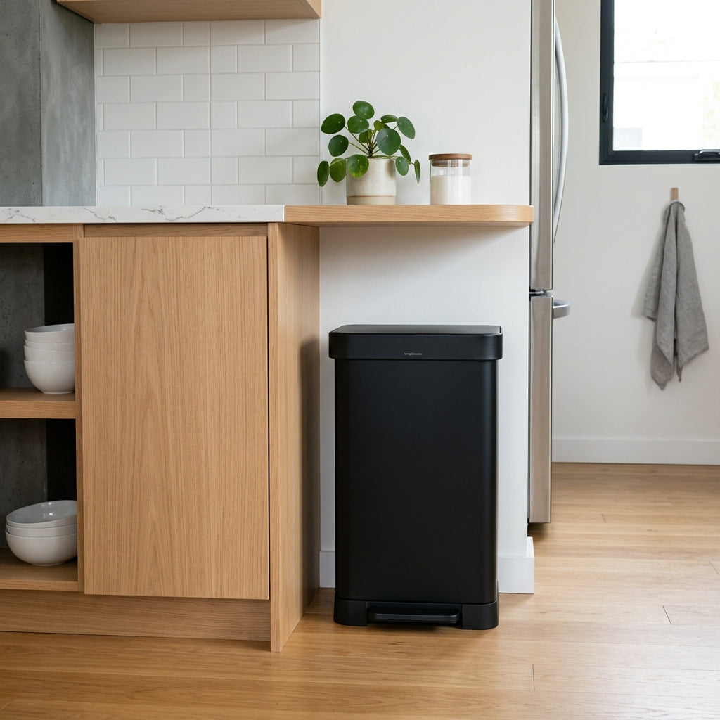 Aesthetic Trash Bins: Choosing Sleek Garbage Cans for Your Kitchen