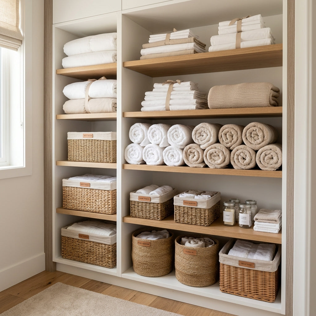 How to Organize Your Linen Closet for a Pinterest-Perfect Look