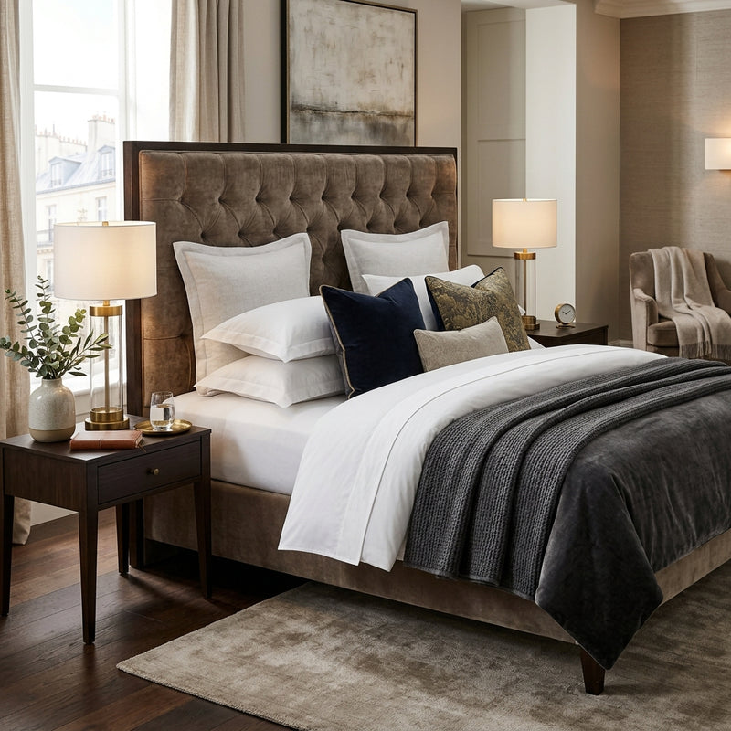 How to Style Your Bed Like a High-End Boutique Hotel