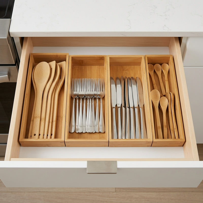 Kitchen Drawer Organization: How to Tame the Utensil Jumble