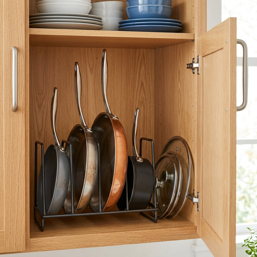 The Vertical Advantage: Why You Should Store Pots and Pans Standing Up