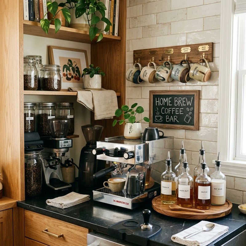 How to Organize Your Coffee Station Like a Boutique Café