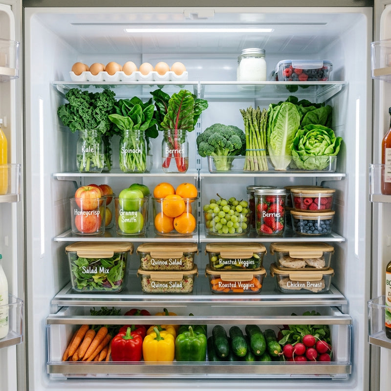 5 Simple Rules for Organizing Your Fridge (That Keep Produce Fresh Longer)