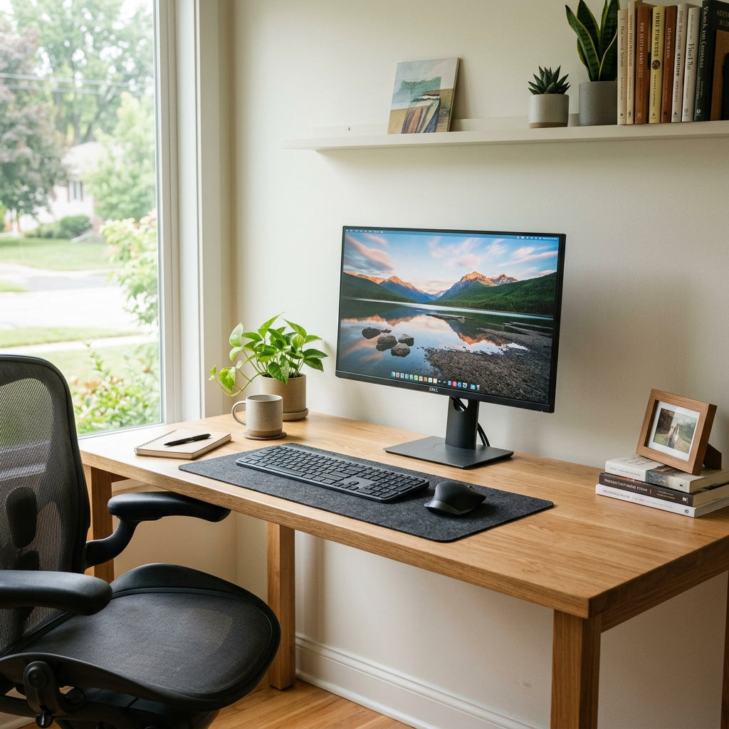 How to Keep Your Home Office Organized: Cable Management Hacks