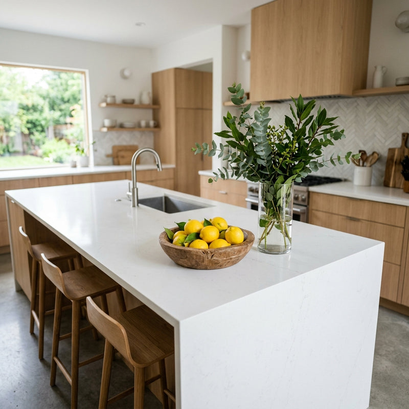 How to Declutter and Style Your Kitchen Island Countertops