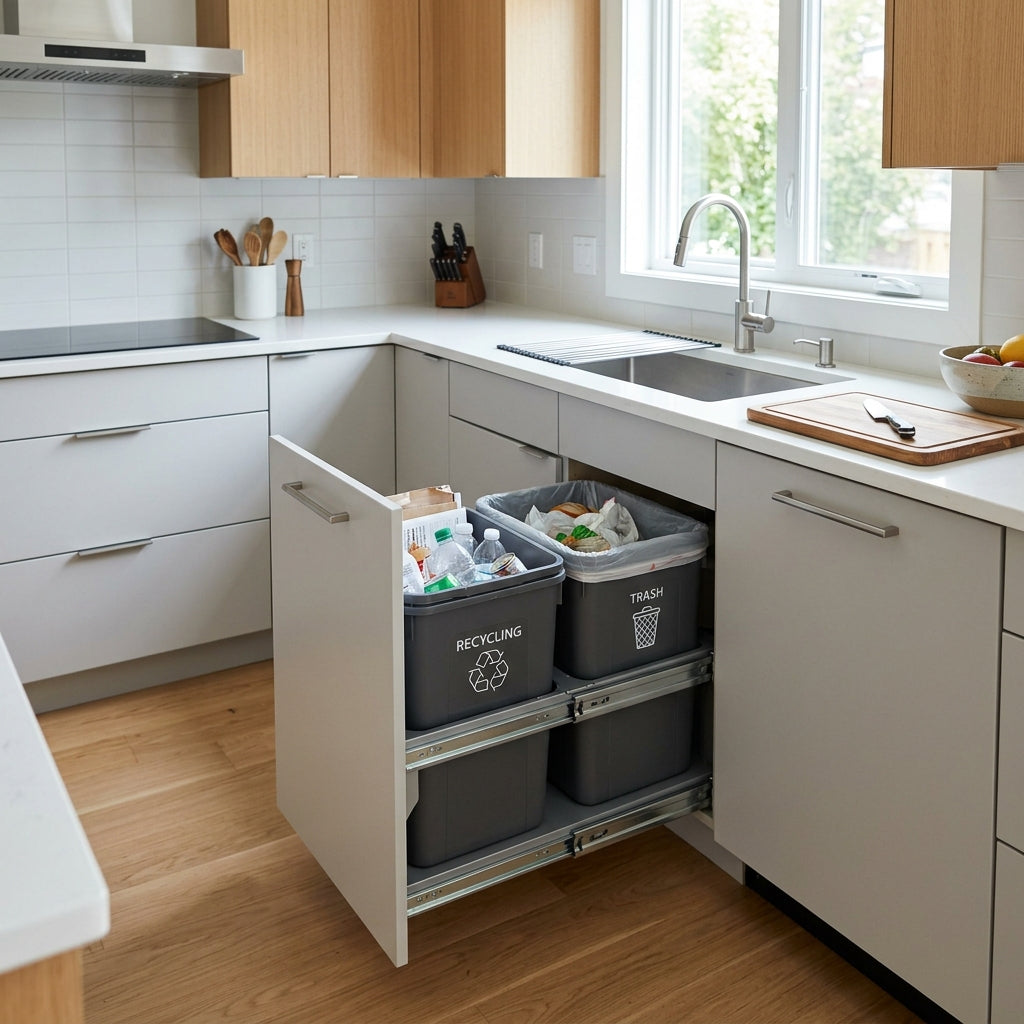 The 'Invisible Trash Can' Hack: Creative Ways to Hide Kitchen Waste