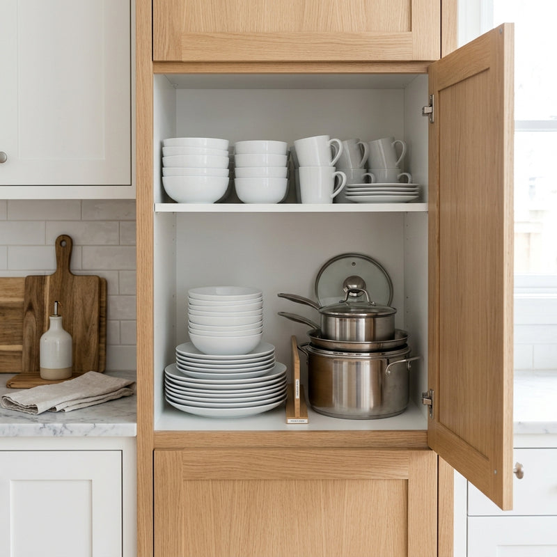 Kitchen Cabinet Declutter: 5 Questions to Help You Keep or Donate Cookware