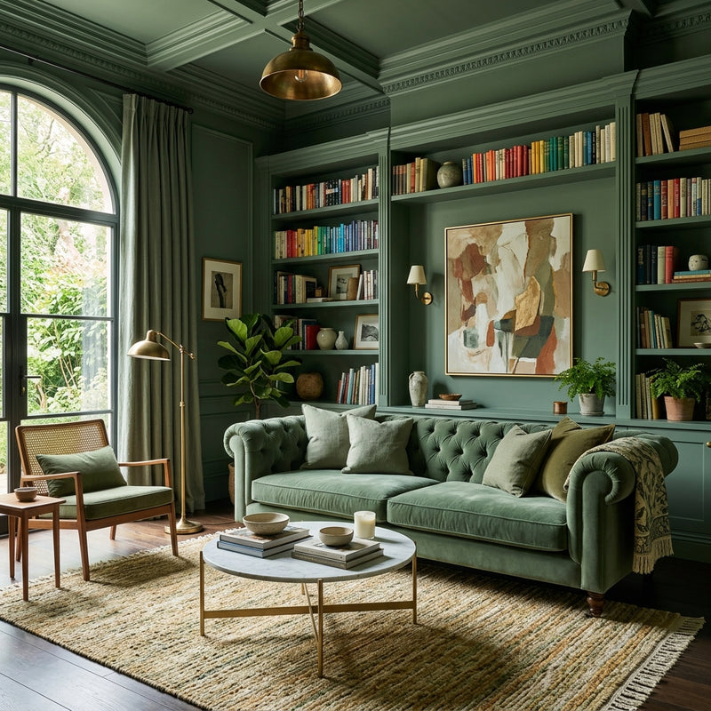 Saying Goodbye to Beige Fatigue: The Bold Rise of Color Drenching
