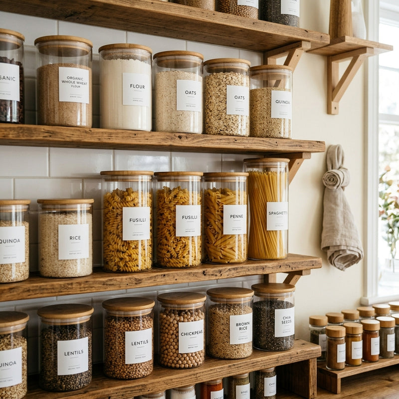 How to Decant Dry Goods Like a Professional Kitchen Designer