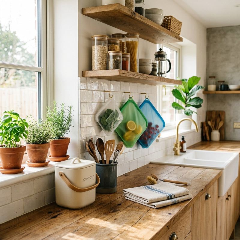 Creating a Sustainable Kitchen: Zero-Waste Decor Ideas