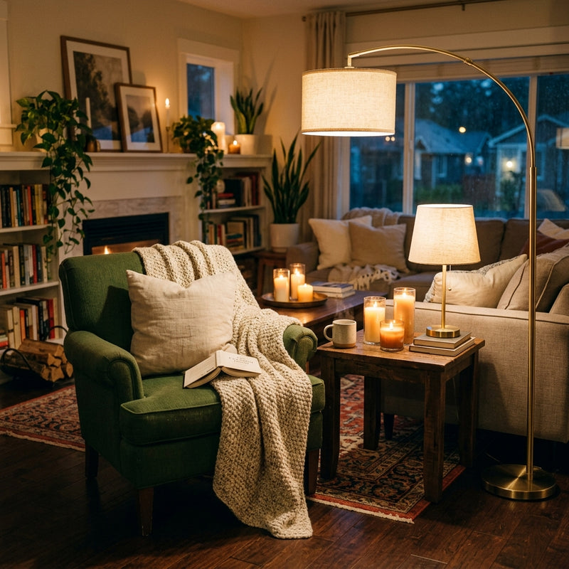 Cozy Lighting Ideas to Instantly Warm Up Your Living Space