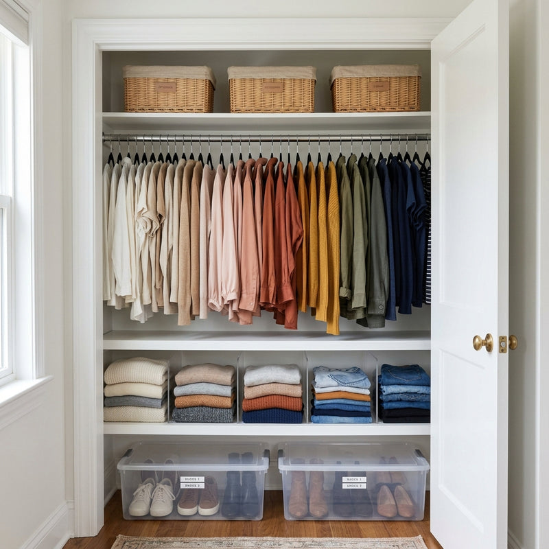 Maximizing Small Closets: The Hanger Hacks That Double Your Hanging Space