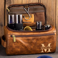 Leather Toiletry Bags