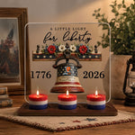 Personalized 3-Layer Wooden Round Shape 3D Christmas Ornament - Image 2