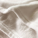 Because Of You, I Laugh A Little Harder - Personalized Blanket - Gift For Friend