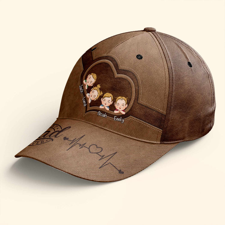Best Dad Ever - Personalized Classic Cap - Gift For Husband