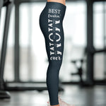 Best Freakin' Mom Ever - Custom With Kids' Names - Personalized Leggings