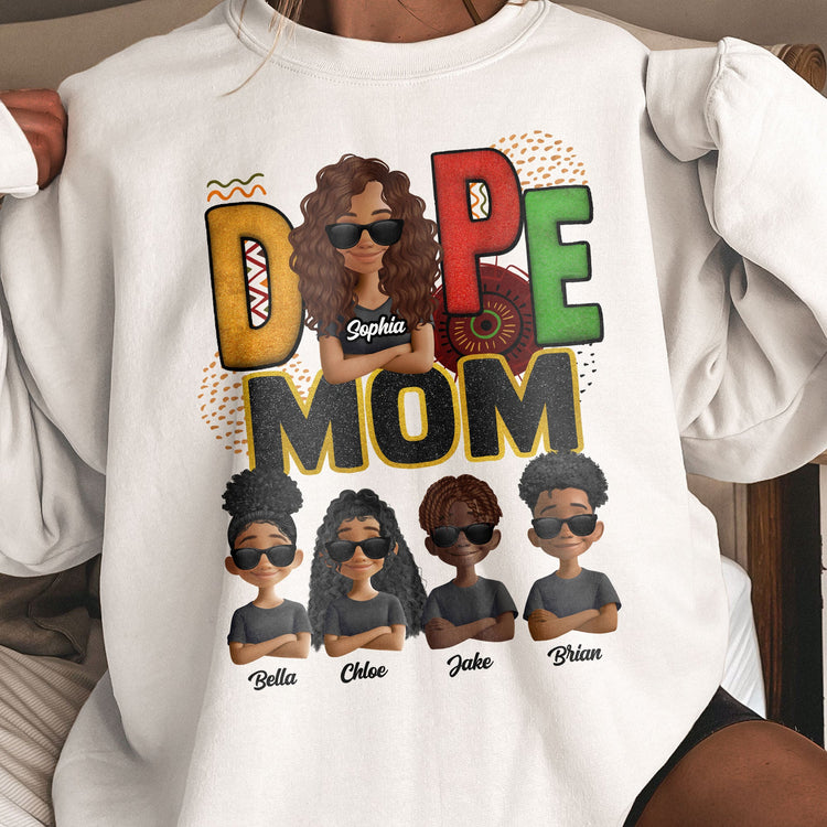 Best Mom Ever New Leopard Version - Personalized Shirt