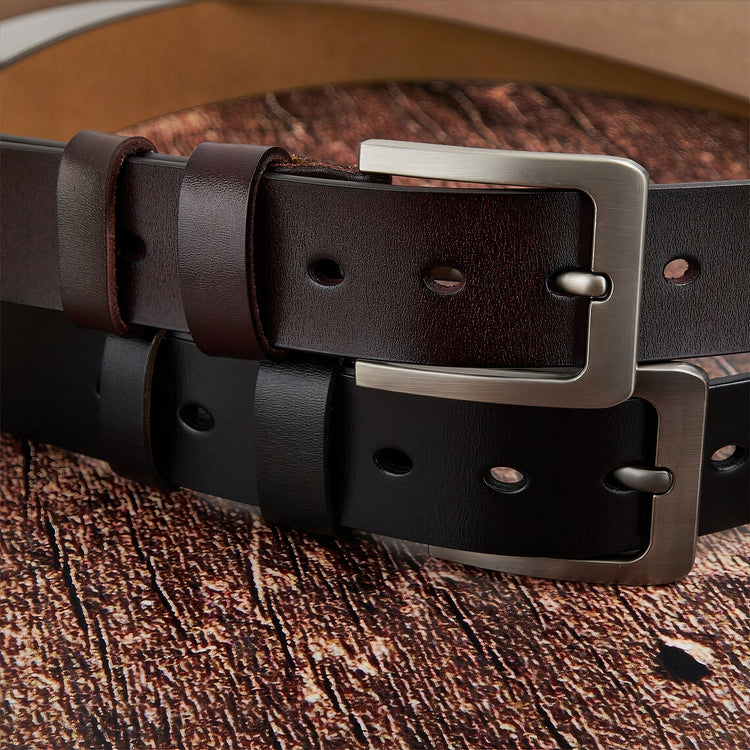 Congrats On Being My Husband You Lucky Bastard - Personalized Engraved Leather Belt - Gift For Husband