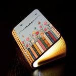 Custom Name & Birthflower For Book Lovers, Book Clubs - Personalized Night Light