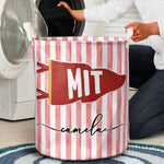 Custom School Pennant Flag - Personalized Basket