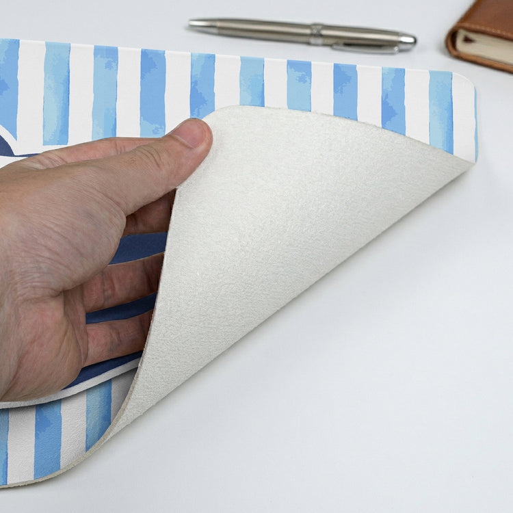 Custom School Pennant Flag - Personalized Desk Mat