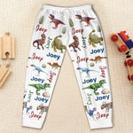 Dinosaur Custom Name - Personalized Sweatpants